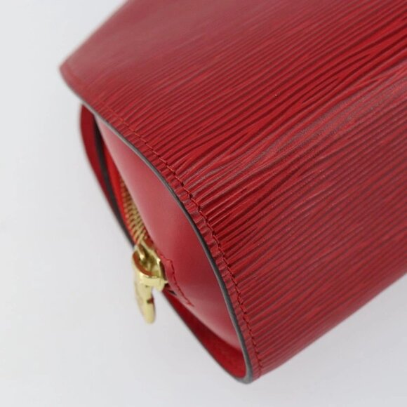 LOUIS VUITTON Epi Dauphine MM Pouch Red - Picture 10 of 16